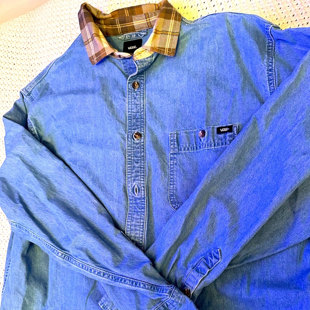 VANS button up shirt